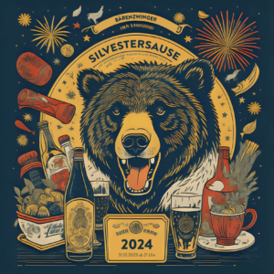 Silvester 2024 im Bärenzwinger - Poster